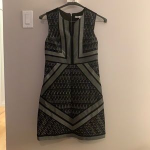 Black and grey dress